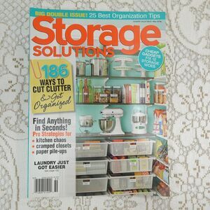 Storage Solutions Magazine 2014 Organization Declutter Home Decor Ideas Harris
